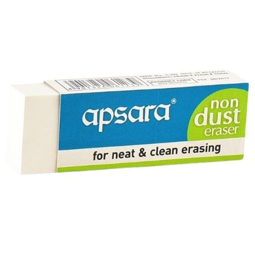 Apsara Non Dust Eraser, 1pc