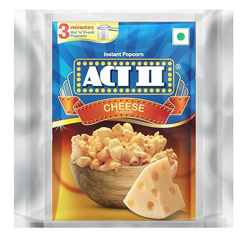 ACT II Instant Popcorn - Cheese Flavour, 70g