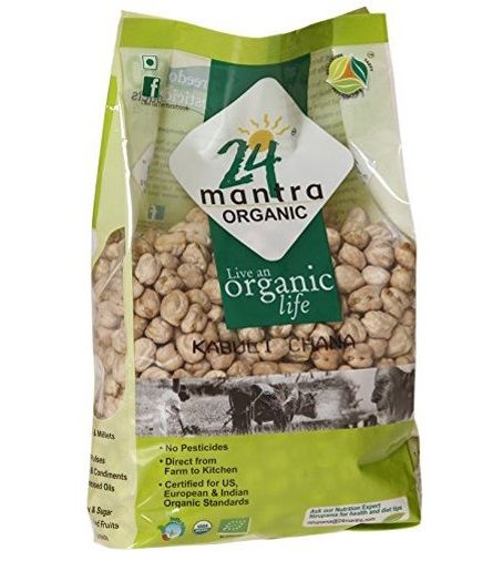 24 Mantra Organic Kabuli Chana, 1kg