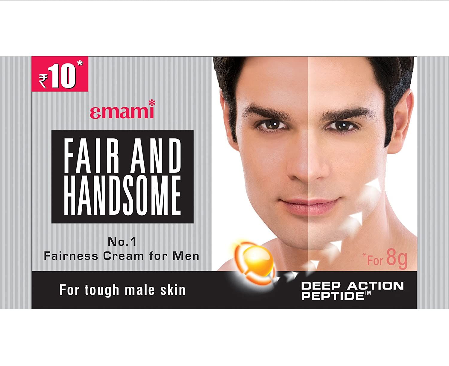Fair & Handsome (Rs.10) Fairness Cream for Men, 8g