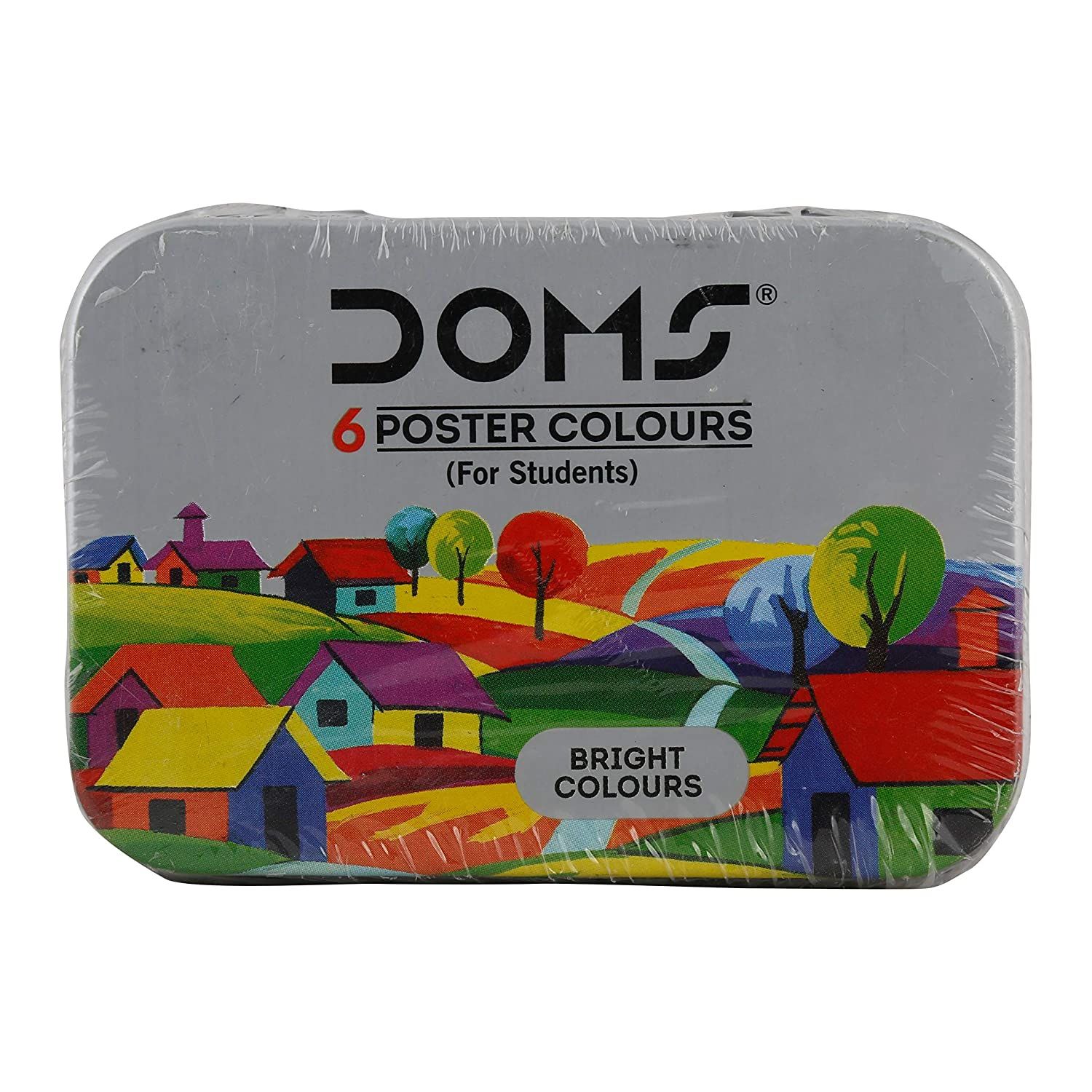 Doms Poster Colours - Assorted, 6pcs (7100)