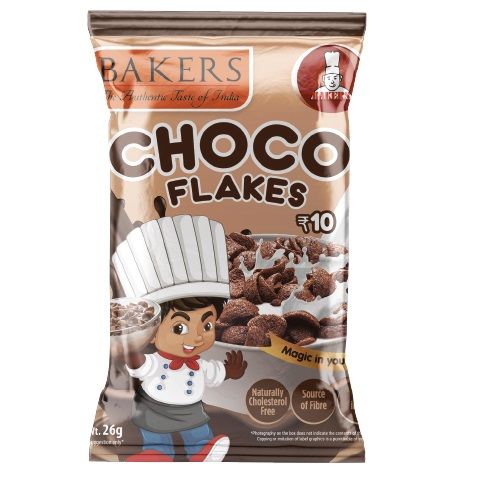 Bakers Bakers Choco Flakes Pouch, 26g