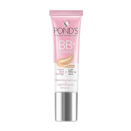 Ponds SPF 30 PA++ BB Foundation Cream - Natural, 9g