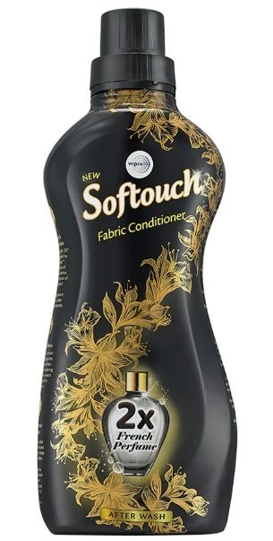 Softouch After Wash Fabric Conditioner Black - 2X French Perfume, 800ml