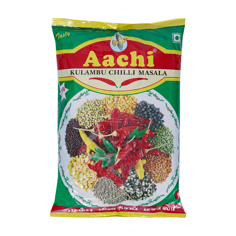 Aachi Kulambu Chilli Masala Powder Pouch, 500g