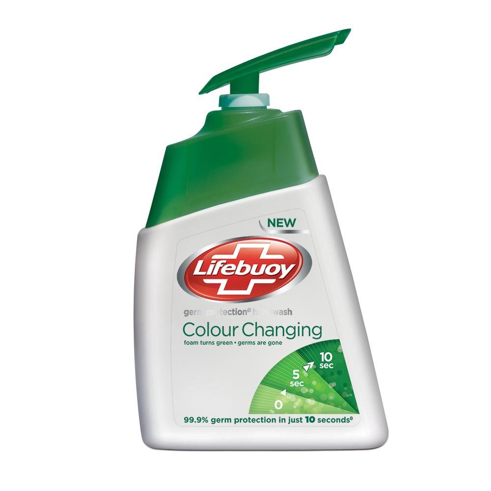 Lifebuoy Hand Wash Pump - Colour Change, 200ml