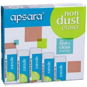 Apsara (Rs.3) Regular Nondust Eraser (Set of 20)