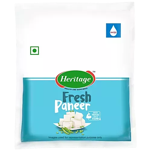 Heritage Fresh Paneer Pouch, 200g