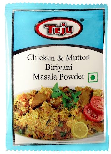 Teju Chicken & Mutton Biryani Masala Powder Pouch, 20g