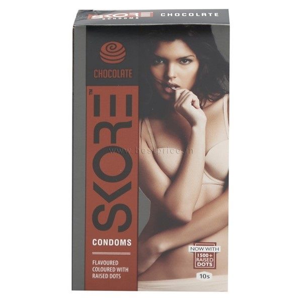 Skore Condoms - Chocolate, 10pc