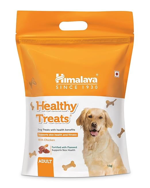 Himalaya Healthy Treats Adult Dog Food - Chicken, 1kg (MD)
