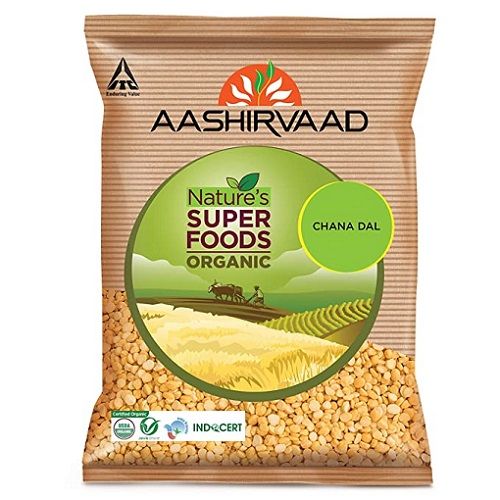 Aashirvaad Nature's Super Foods Organic Chana Dal, 500g