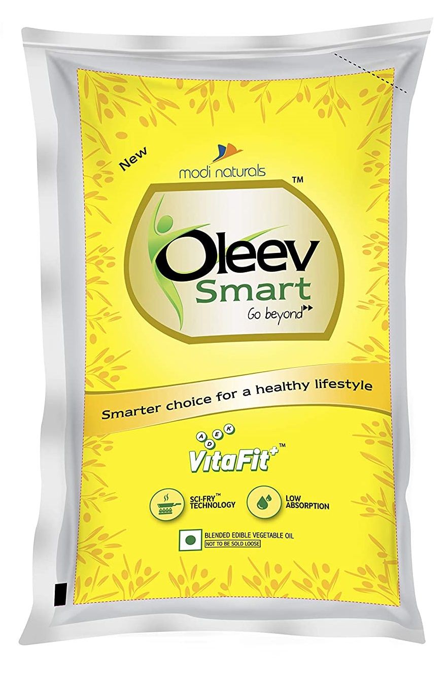 Oleev Smart Oil Pouch, 1L