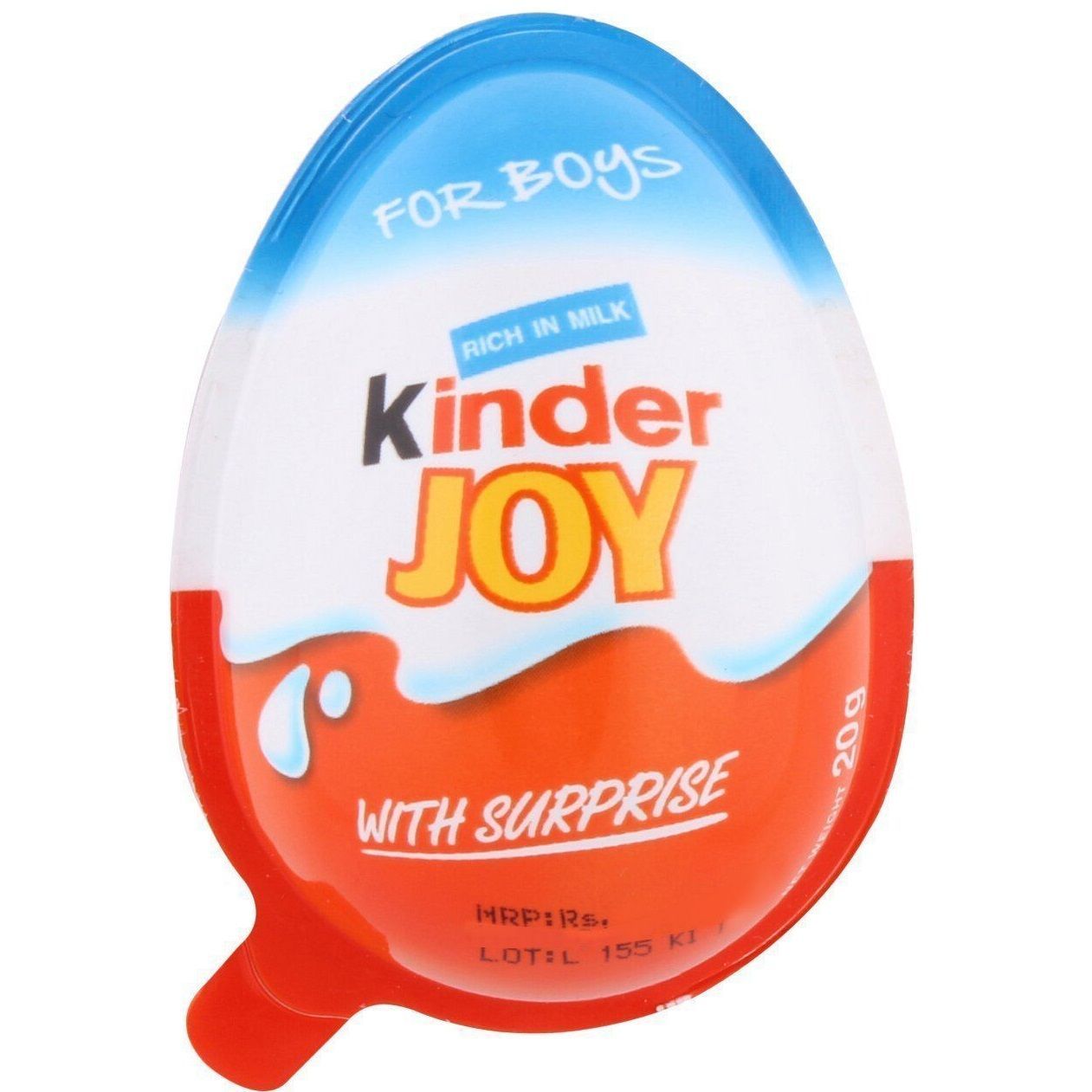Kinder Joy Chocolate - Boys, 20g