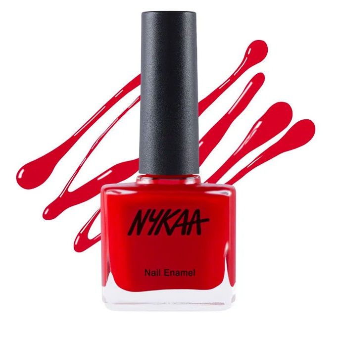 Nykaa Nail Enamel Polish - 273 Ruby Me, 9ml