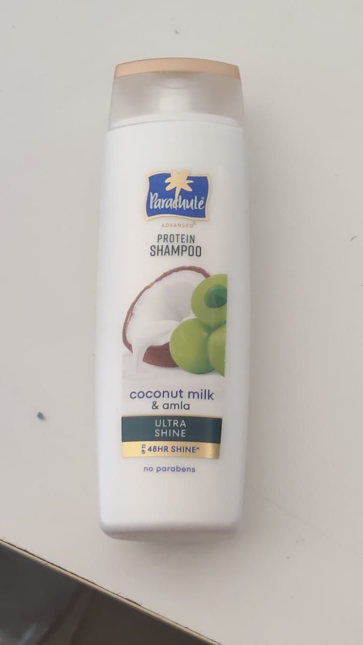 Parachute Advansed Protein Ultra Shine Shampoo - Coconut Milk & Amla, 80ml