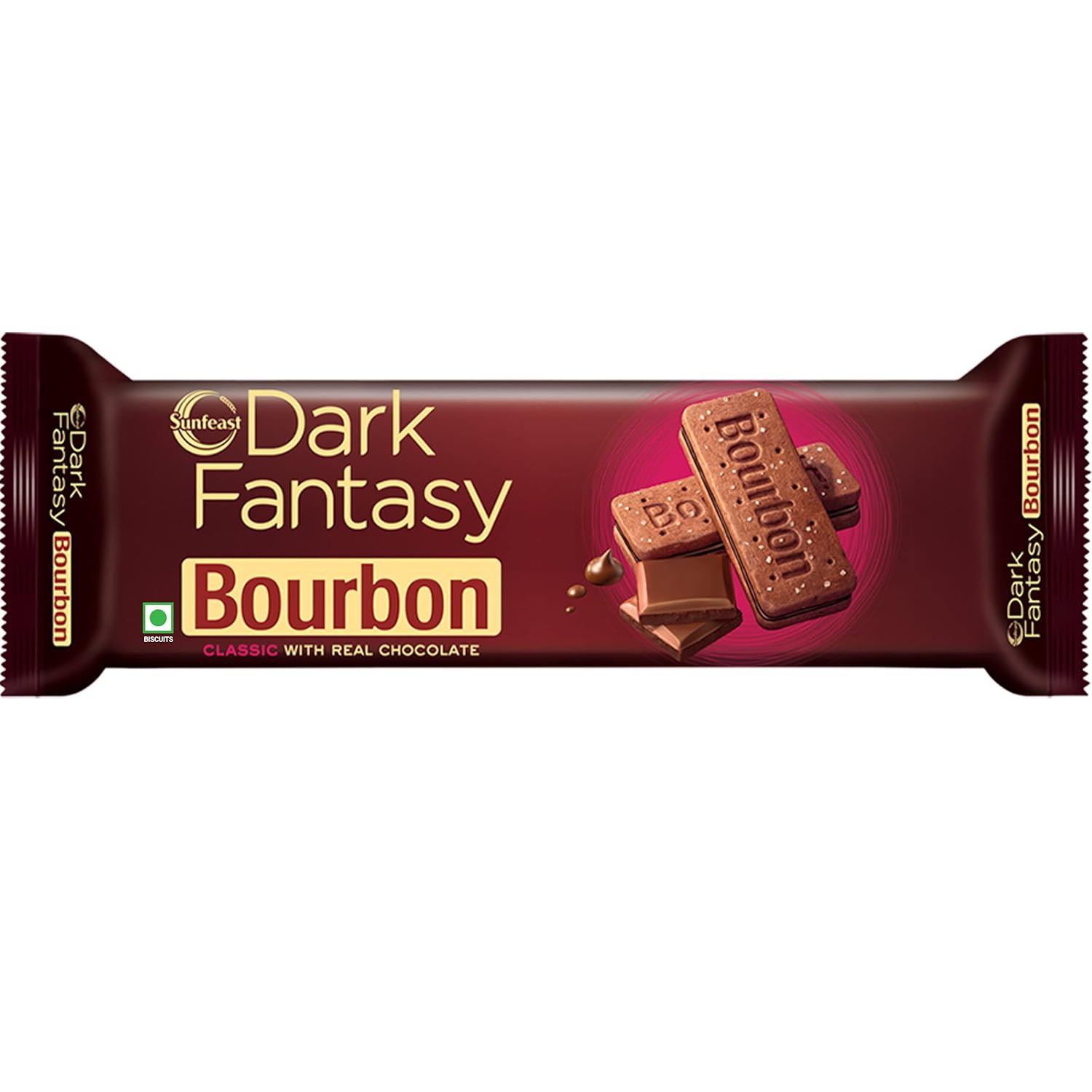 Sunfeast Dark Fantasy Biscuit - Bourbon, 50g