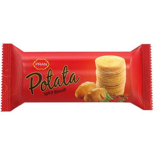 Pran Spicy Potato Biscuit, 30g
