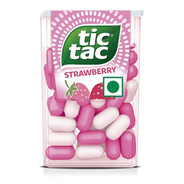 Tic Tac Candy - Strawberry, 7.2g