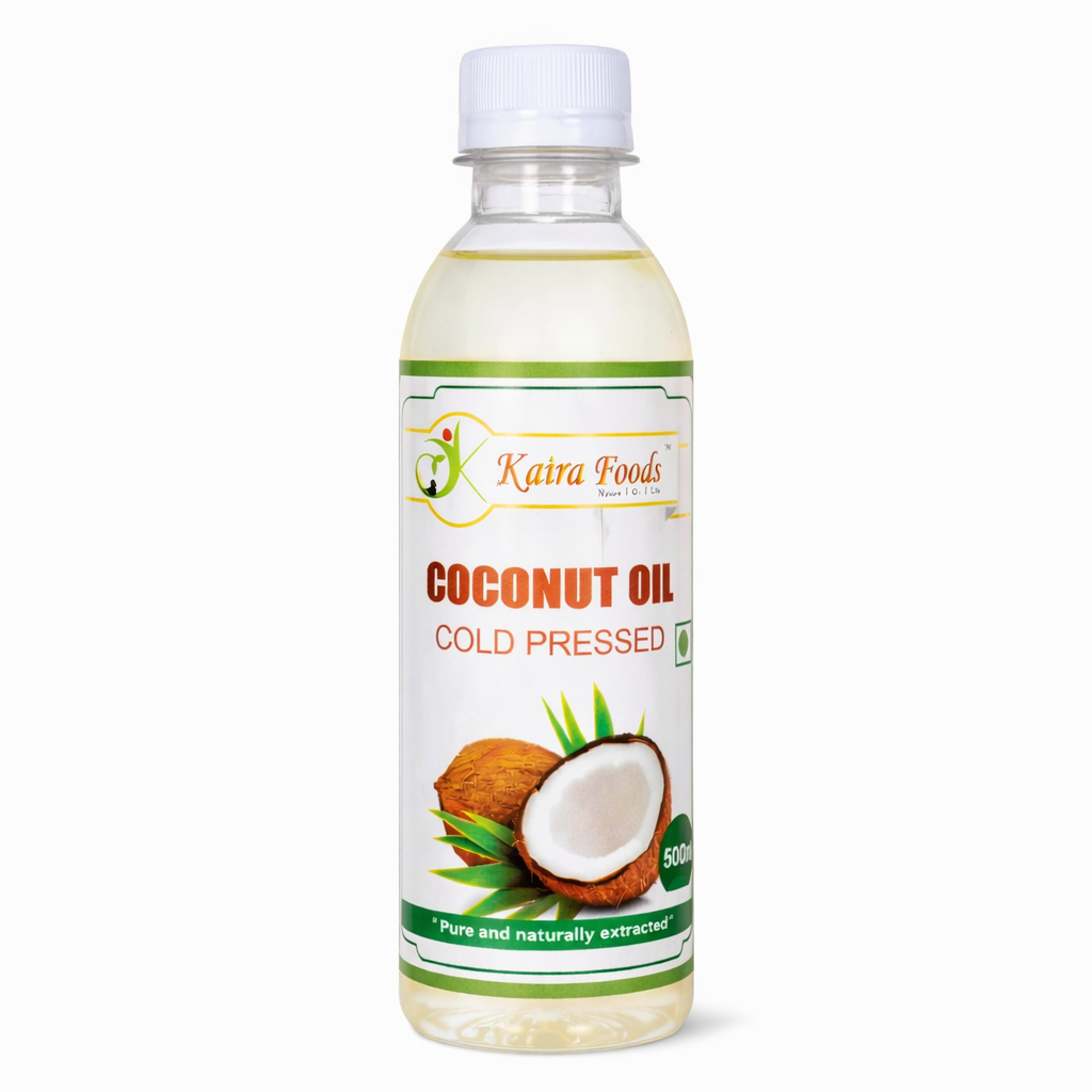 Kaira Foods Cold Pressed Coconut Oil PET Bottle, 250ml