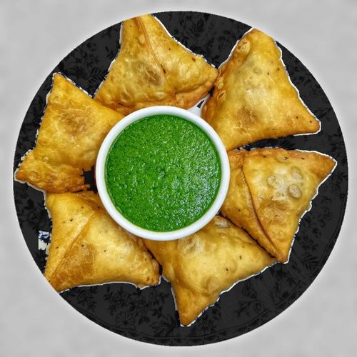 Samosa Chaat, 1 Plate