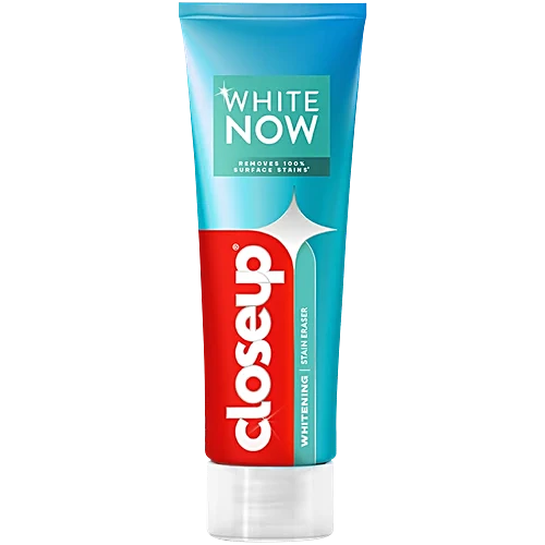 Closeup White Now Stain Eraser Toothpaste, 100g