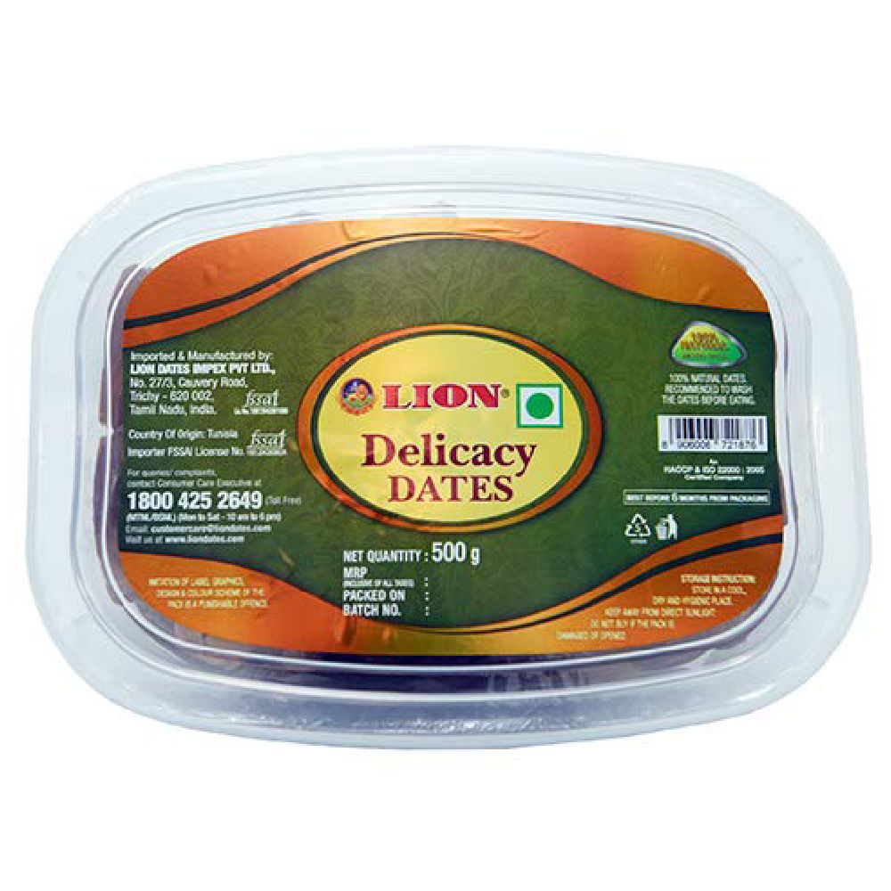 Lion Delicacy Dates, 500g