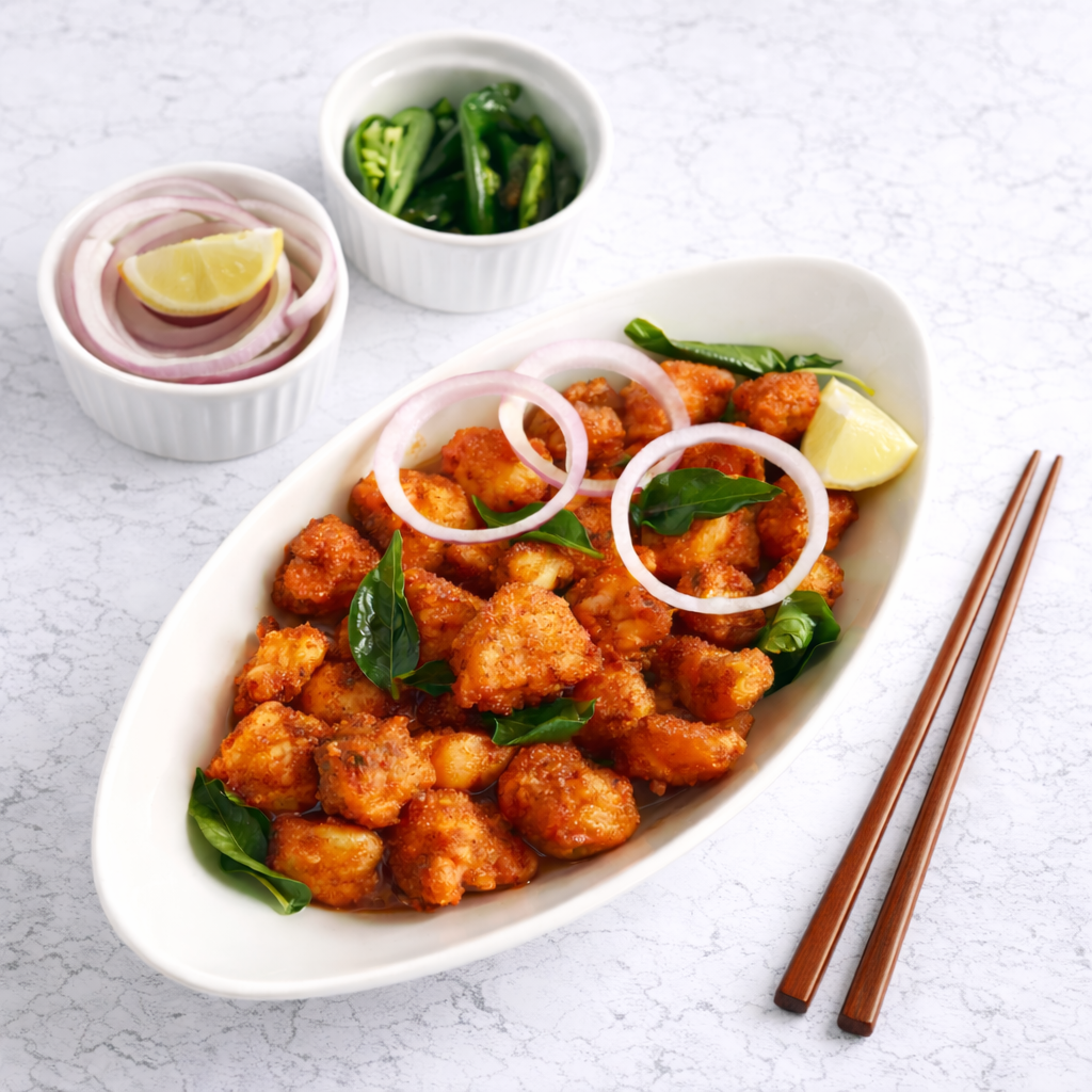 Cauliflower Gobi Manchurian, 1 Plate