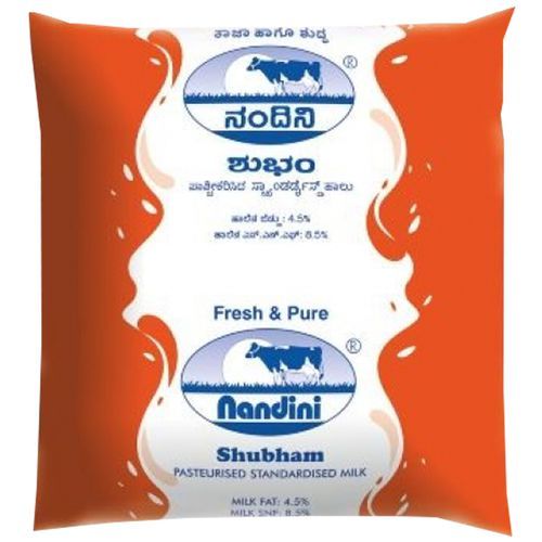 Nandini Milk Pouch - Shubham, 500ml