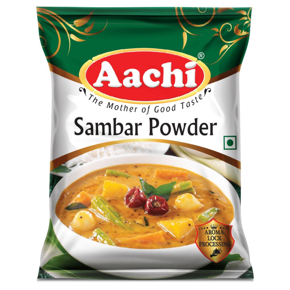 Aachi (Rs.10) Sambar Masala Powder Pouch, 20g