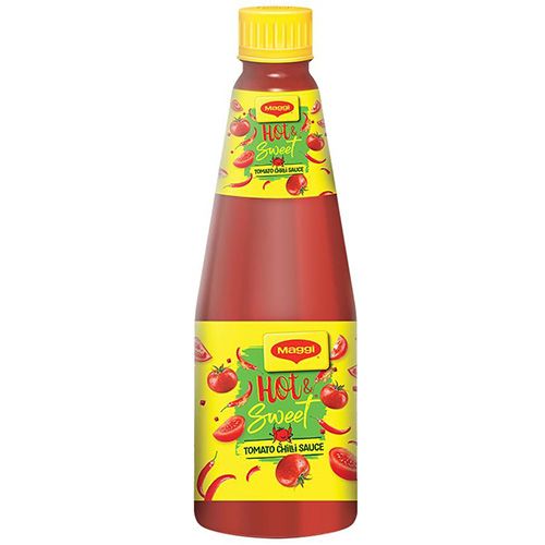 Maggi Tomato Chilli Sauce Bottle - Hot & Sweet, 1kg