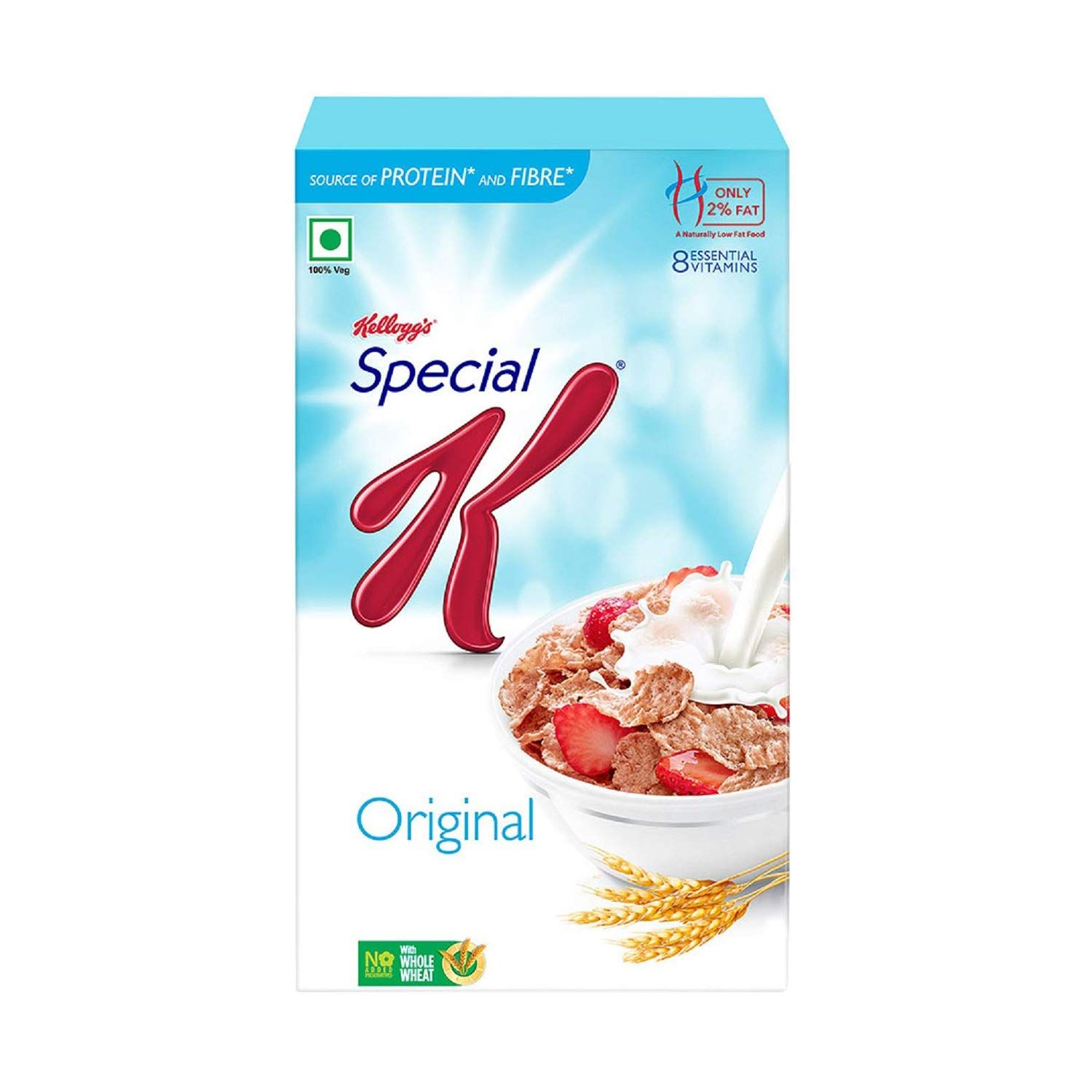 Kellogg's K Special Wheat Flakes - Original, 455g