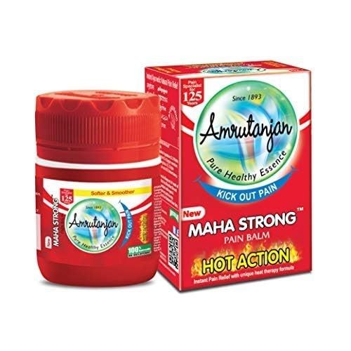 Amrutanjan Maha Strong Pain Balm, 8ml