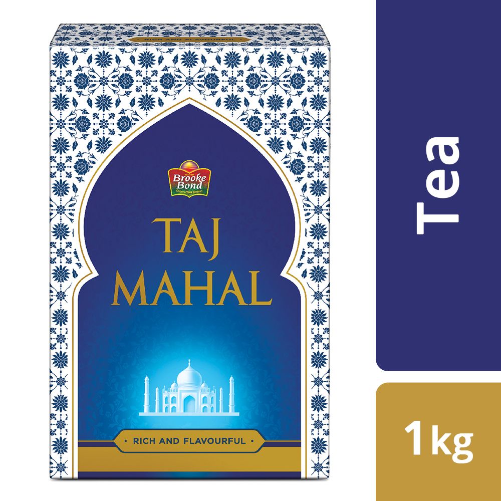 Brooke Bond Taj Mahal Leaf Tea Carton, 1kg