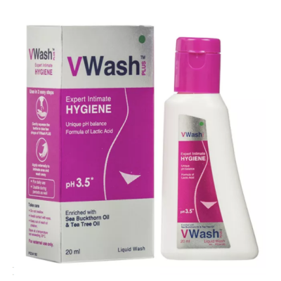 V Wash Plus Expert Intimate Hygiene, 20ml