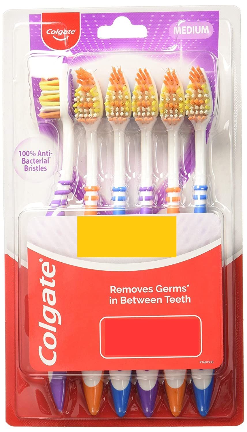 Colgate ZigZag Toothbrush - Medium, (Buy 6 Get 1 Free)