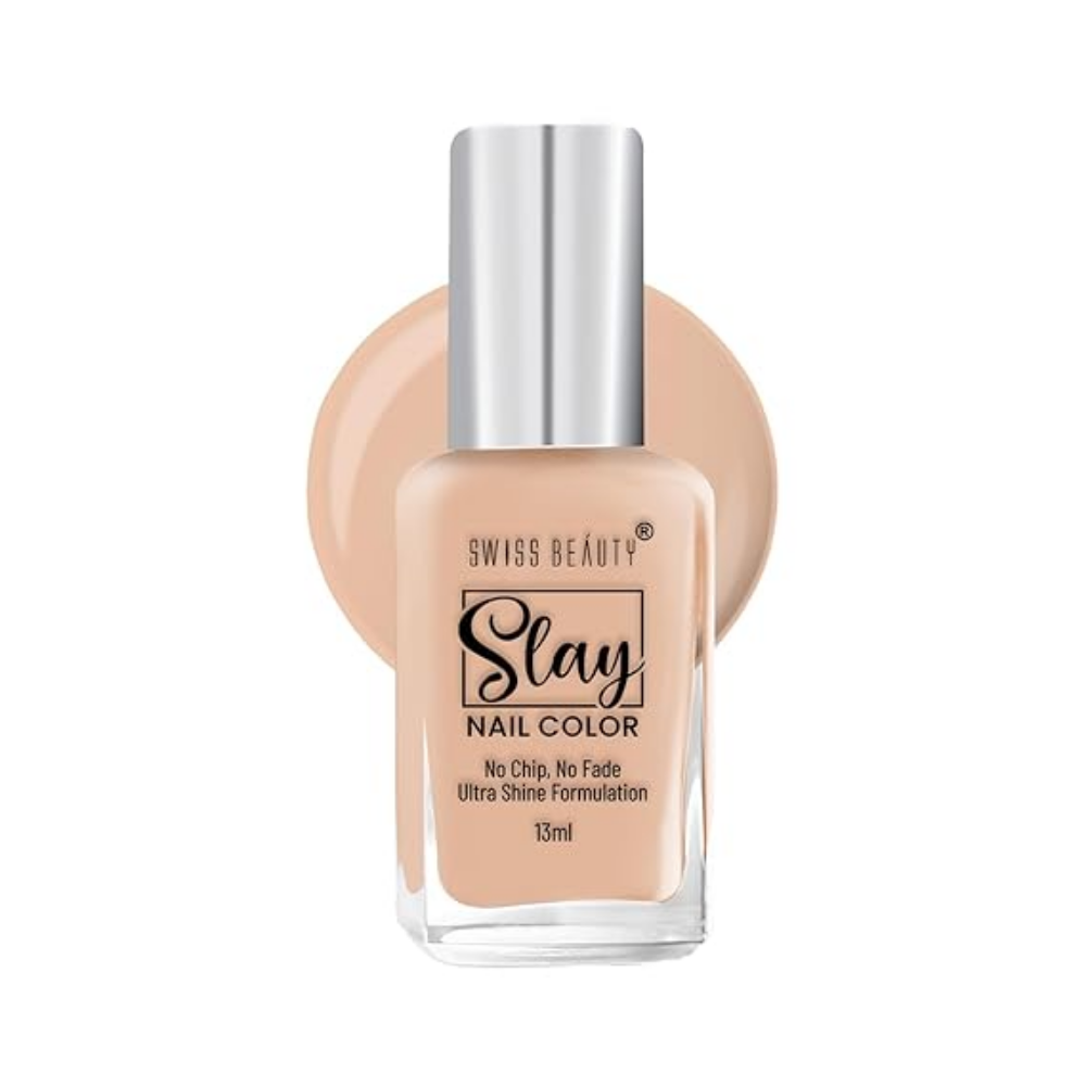 Swiss Beauty Slay Nail Polish - Ultra Cream 61 , 13ml