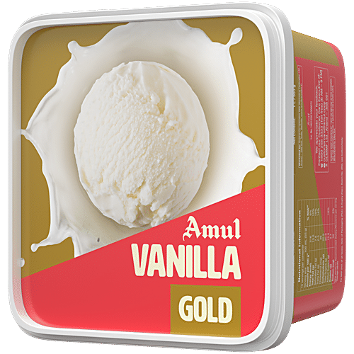 Amul Gold Ice Cream Tub - Vanilla, 1L