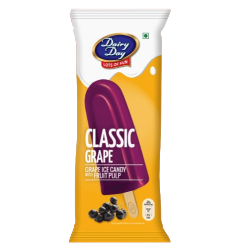 Dairy Day Classic Ice Cream Candy - Grape, 10ml