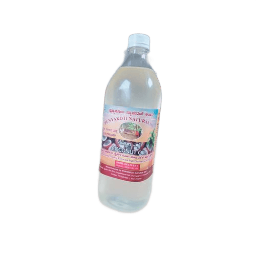 Punyakoti Cold Pressed Coconut Oil PET Bottle, 1L