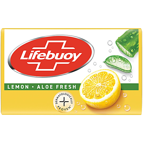 Lifebuoy Soap - Lemon Aloe Fresh, 100g
