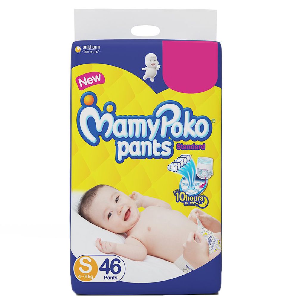 MamyPoko Pant Style Diaper - S, 46pcs