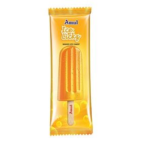 Amul Stick Ice Cream - Lickz Mango, 50ml