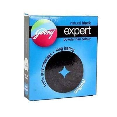 Godrej Expert Original Powder Hair Colour, 3g (Set of 8)