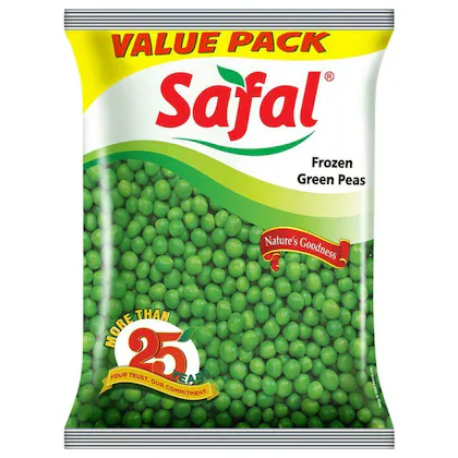Safal Frozen - Green Peas, 1kg