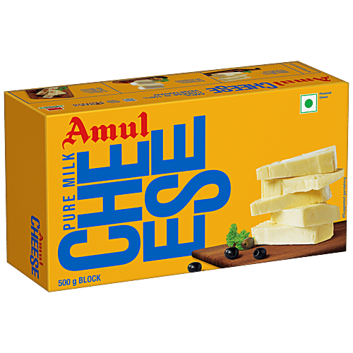 Amul Processed Cheese Block, 500g