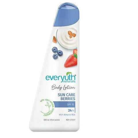 Everyuth Naturals Body Lotion - Sun Care Berries, 100ml