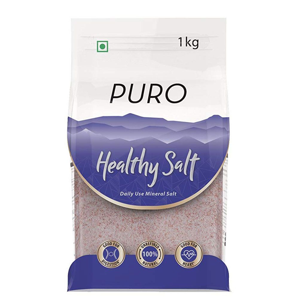 Puro Healthy Pink Salt Pouch, 1kg
