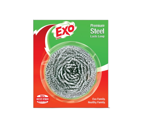 Exo (Rs.15) Safai Anti Bacterial Big Steel Scrubber