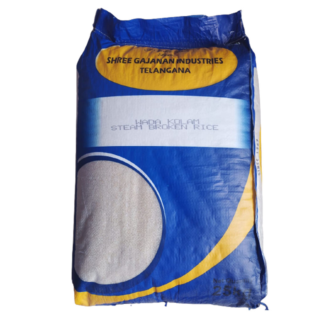 Gajanan Wada Kolam Steam Broken Rice, 25kg